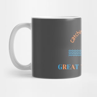 Catching Waves at Great Yarmouth Mug